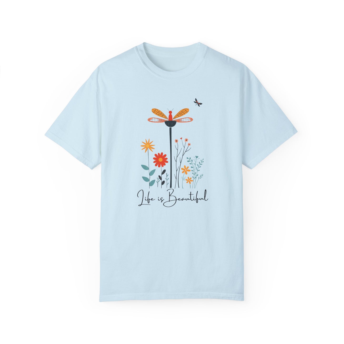 Life is Beautiful - Wild Flowers - T-shirt