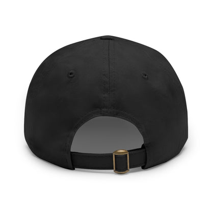 El Temach Hat with Leather Patch (Round)