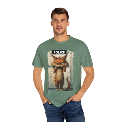 Bad Cat Arrest - T-shirt