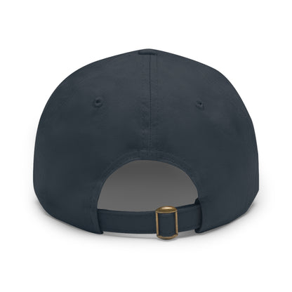 El Temach Hat with Leather Patch (Round)