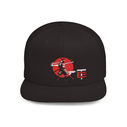 El temach gorras, caps, with logo style, Stylish Samurai cap featuring bold red and white embroidery on different colors, in ALL USA