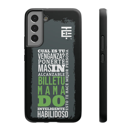 El Temach cases for iphone and samsung phones, with motivational phrase, in USA.