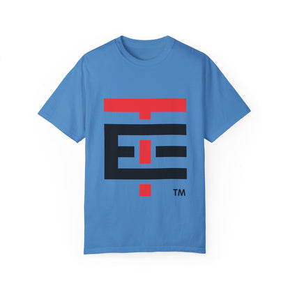 El Temach Streetwear black t-shirt with premium cotton and graphic print logo