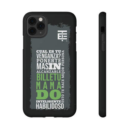 El Temach cases for iphone and samsung phones, with motivational phrase, in USA.