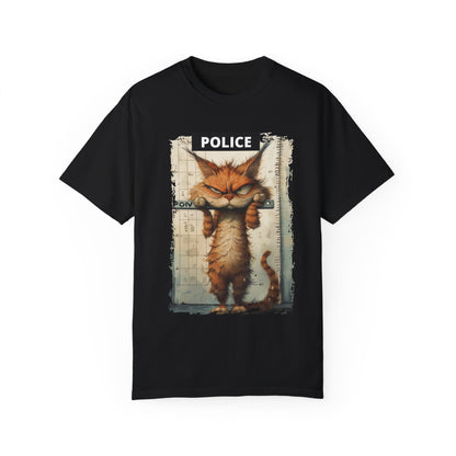 Bad Cat Arrest - T-shirt