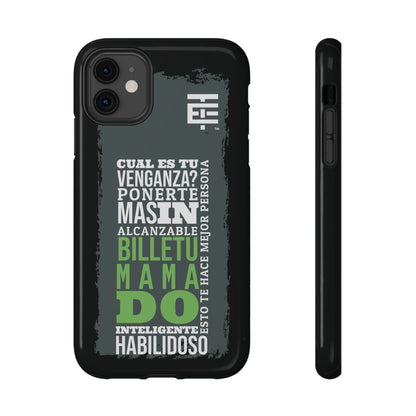 El Temach cases for iphone and samsung phones, with motivational phrase, in USA.