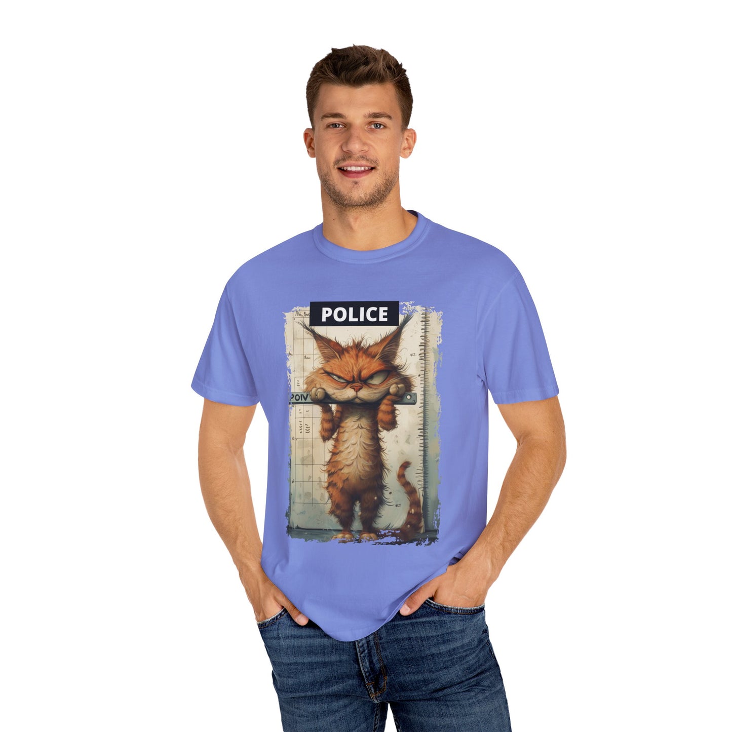 Bad Cat Arrest - T-shirt