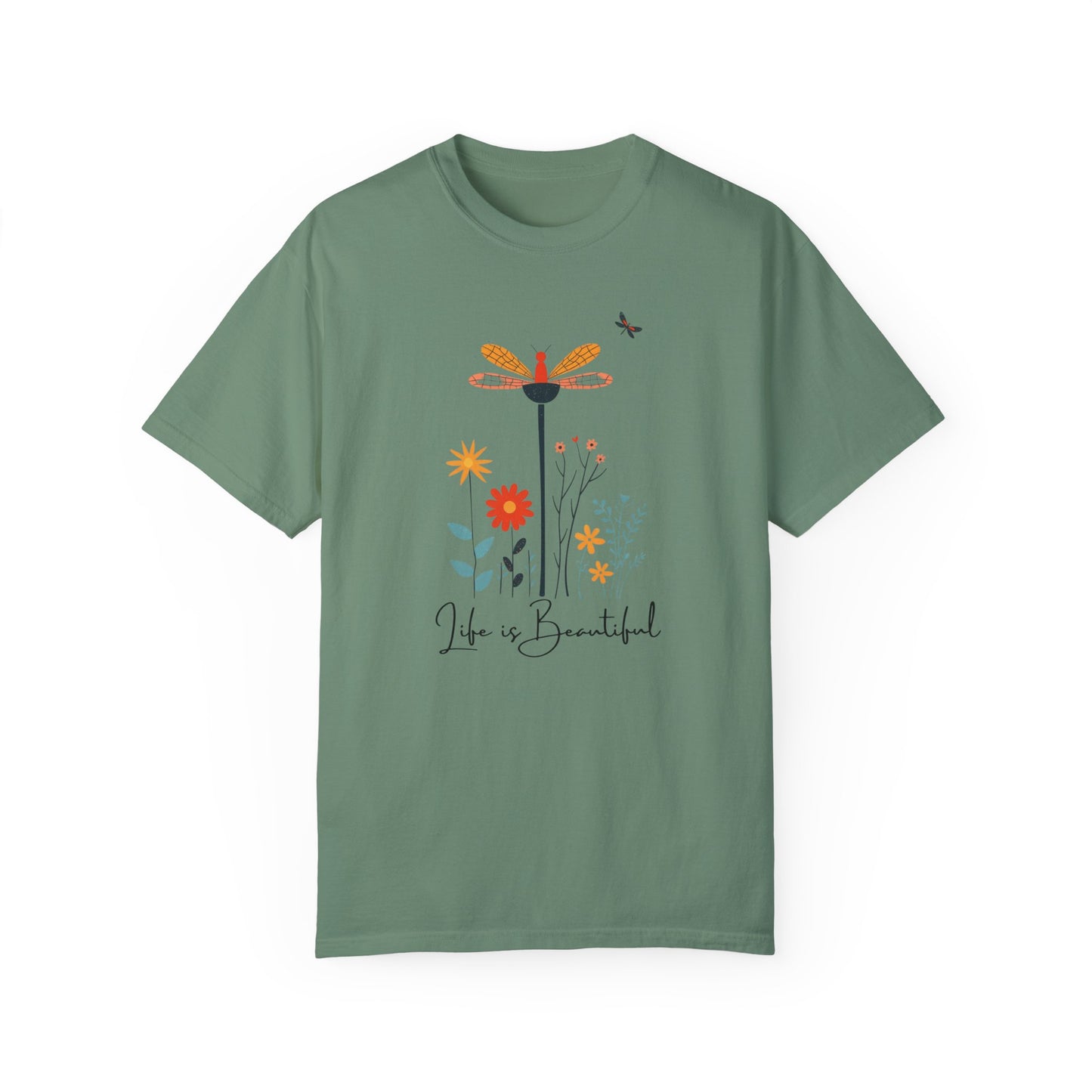 Life is Beautiful - Wild Flowers - T-shirt