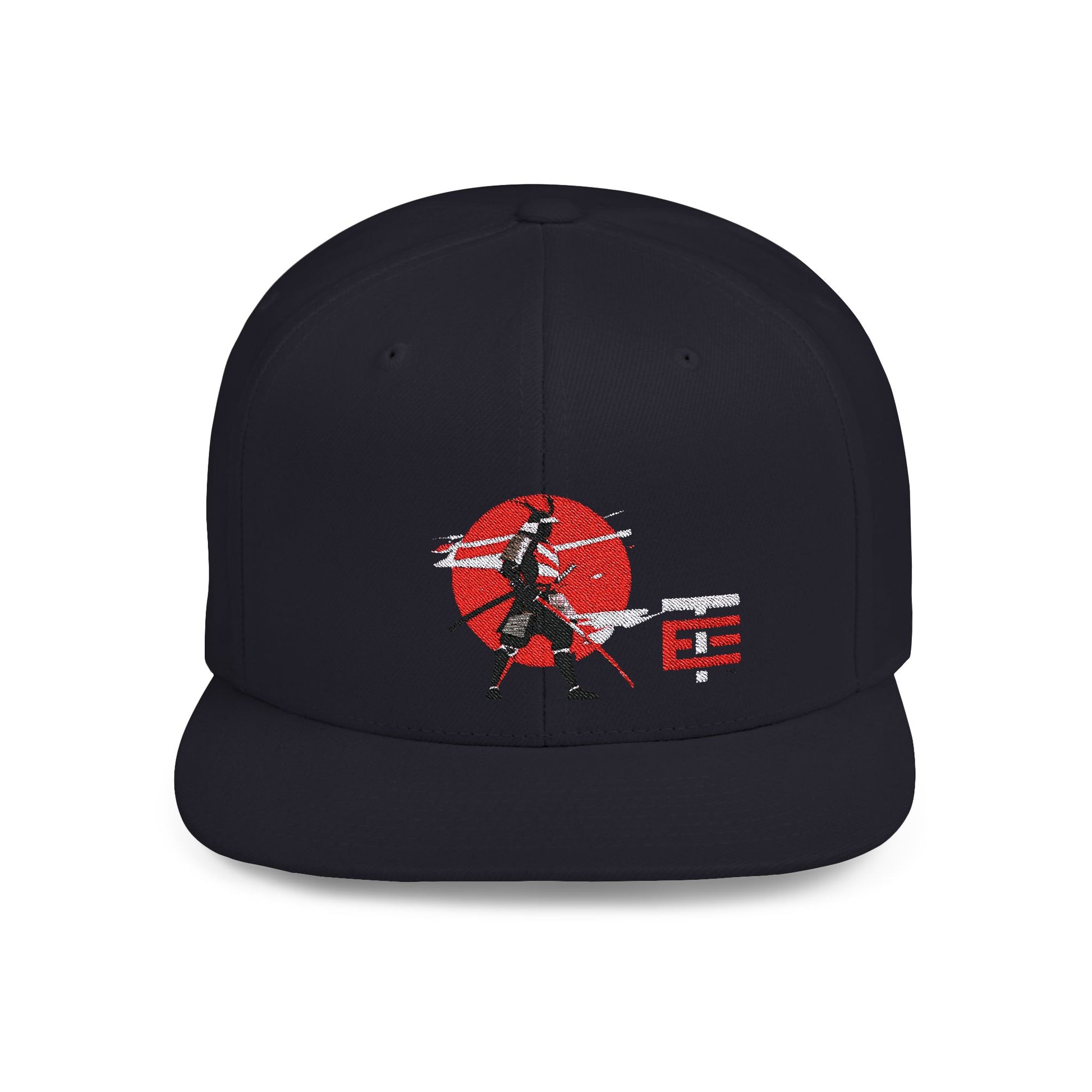 El temach gorras, caps, with logo style, Stylish Samurai cap featuring bold red and white embroidery on different colors