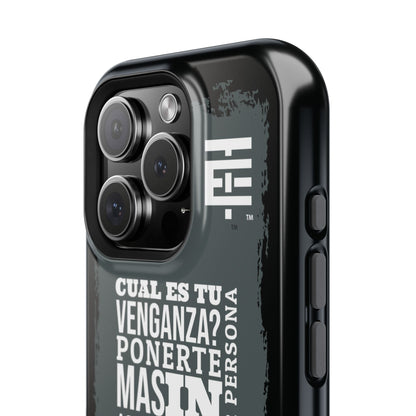 El Temach cases for Iphone and Samsung phones, with motivational phrase, in USA.