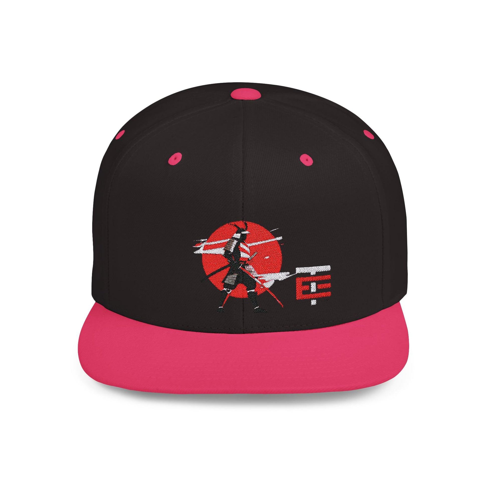 El temach gorras, caps, with logo style, Stylish Samurai cap featuring bold red and white embroidery on different colors, in ALL USA