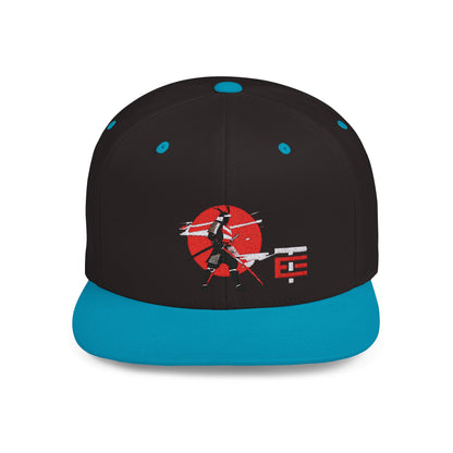 El temach gorras, caps, with logo style, Stylish Samurai cap featuring bold red and white embroidery on different colors, in ALL USA