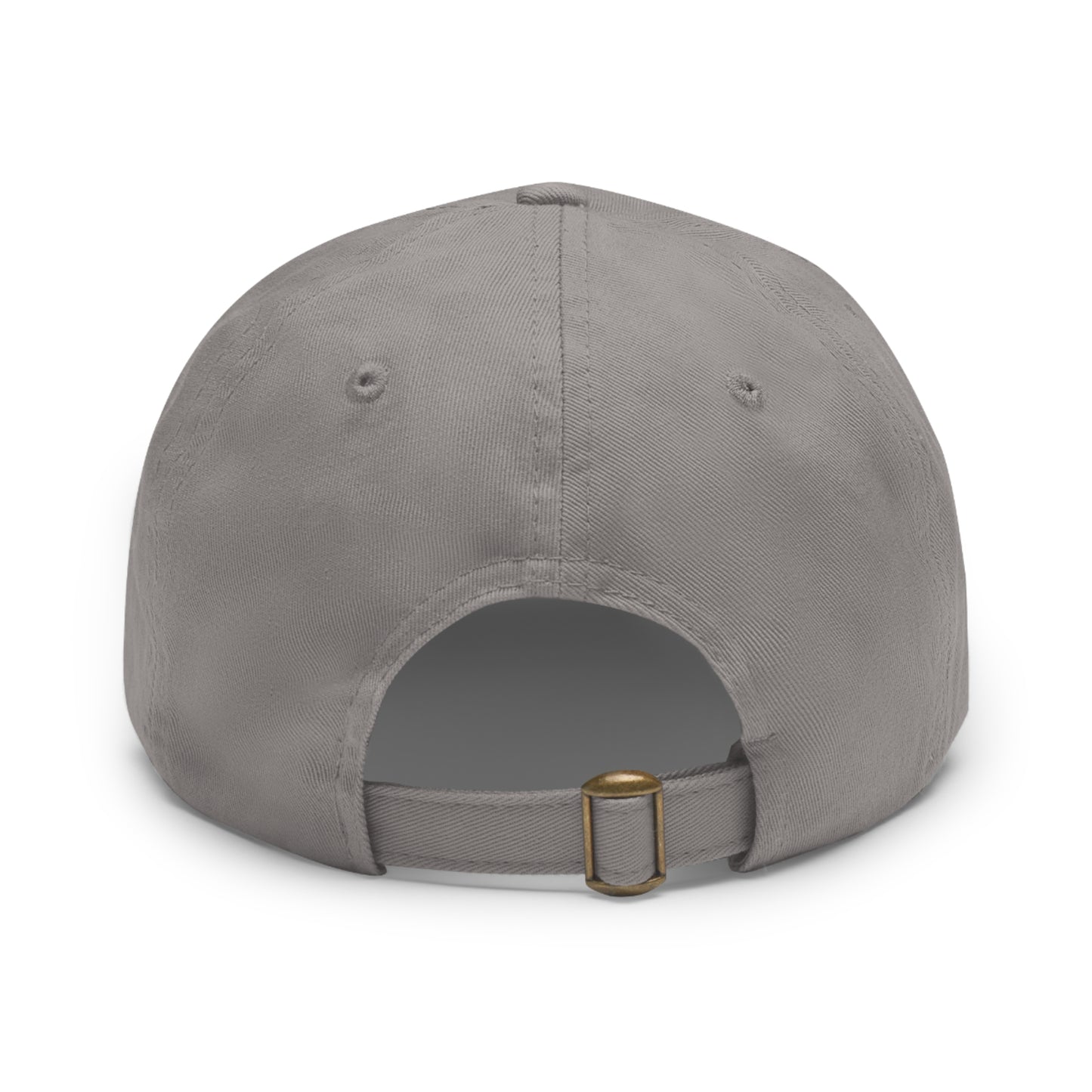 El Temach Hat with Leather Patch (Round)