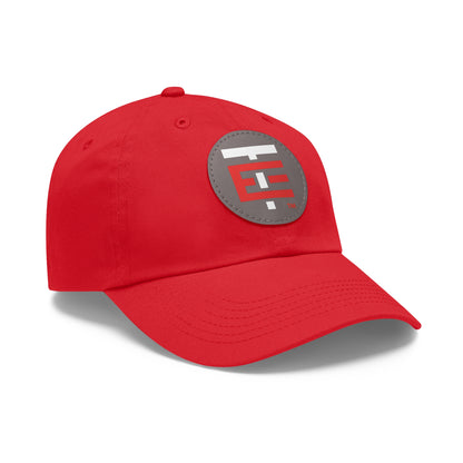 El Temach Hat with Leather Patch (Round)