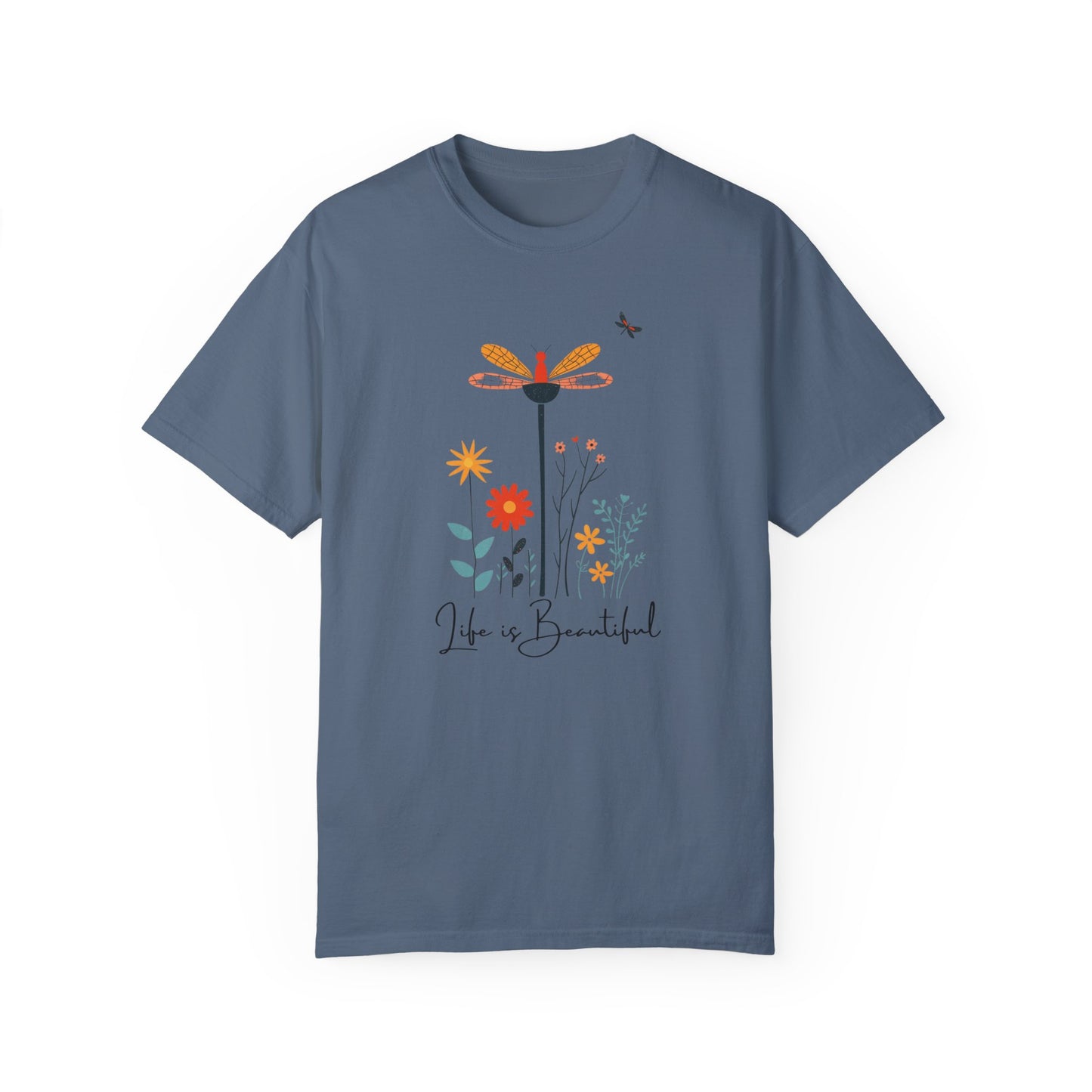 Life is Beautiful - Wild Flowers - T-shirt