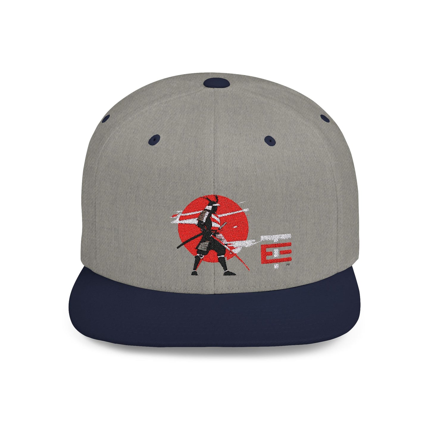 El temach gorras, caps, with logo style, Stylish Samurai cap featuring bold red and white embroidery on different colors